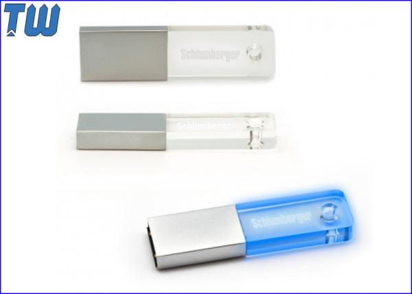 Colorfull Acrylic Cool Slim 64GB Pen Drive Memory Disk Free Ball Chain
