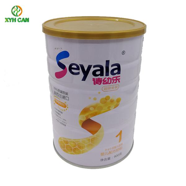 O leite pulveriza Tin Cans o costume da capacidade que de 500g-1000g imprimiu o metal Tin Cans Food Safety do alimento do pó de leite