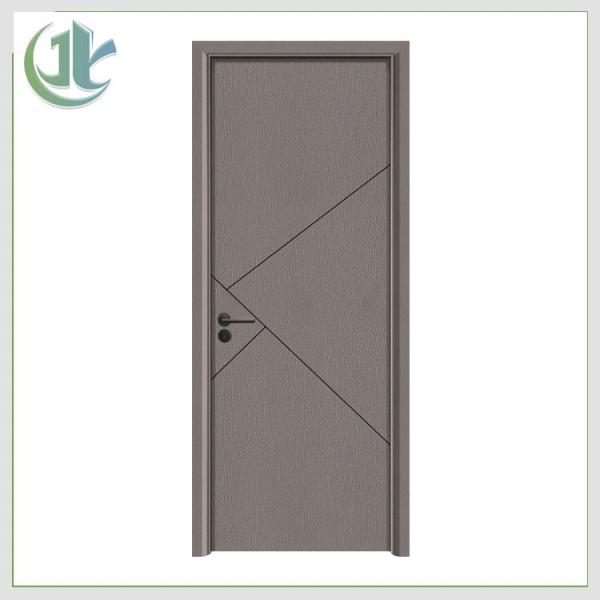 Hollow Wood Interior WPC Waterproof Doors Flat Termite Resistant