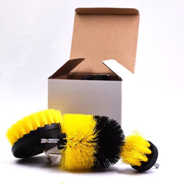Portable Drill Cleaning Brush Power Scrubber Drill Attachment Brush Set