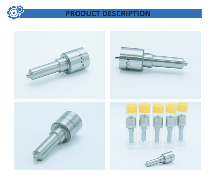 P Type Diesel Engine Fuel Injector New Spare Parts DLLA150P070 F019121070 Fuel Nozzle with D6114 Nozzle Tip
