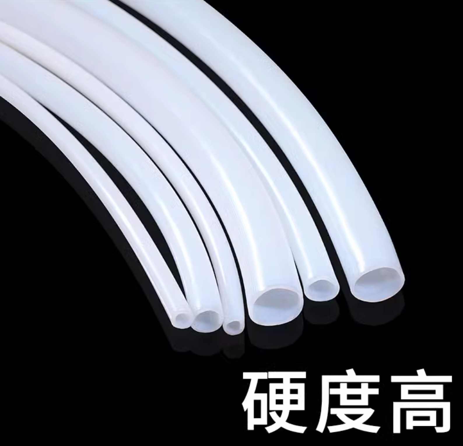 High Tensile Strength PTFE Hose with 90 Shore A Hardness for High Pressure Applications