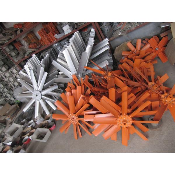 4-10 cuchillas de plástico ventilador de flujo axial para 120/220/380/440/680v torre de refrigeración de voltaje