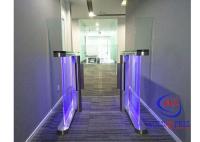 Tourniquet intelligent de porte de vitesse de défilement des cartes de Rfid pour le contrôle d'entrée de bureau