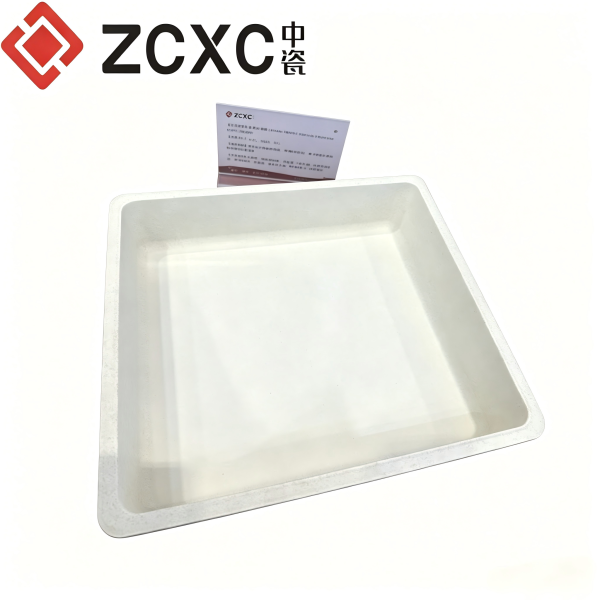 Excellent thermal shock resistance mullite sagger alumina silicate refractory kiln furniture consumable engineered ceramic firing component for industrial