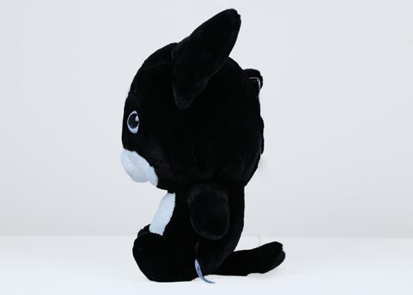 Cute Stuffed Plush Pet Toys 30CM Height PP Cotton Filling Doggy Design