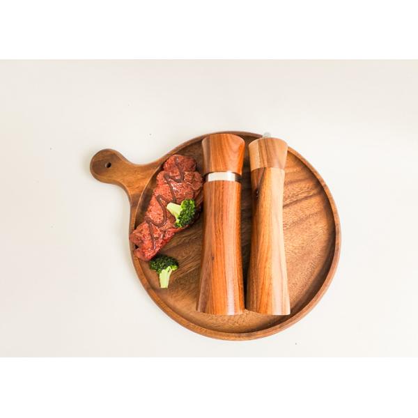 Травы или специи или орехи Пригодные натуральные деревянные перечные мельницы с долговечностью