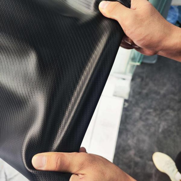 Elastic Pvc Embossed Patterns Artificial Synthetic Leather for Motorcycle Bicycle Seat Cover Sofa Car Faux Leather Materials