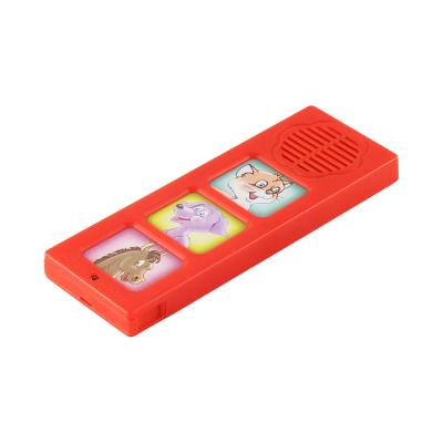 Domestic Animal Sounds Book Module With 3 Buttons For Child Board Book