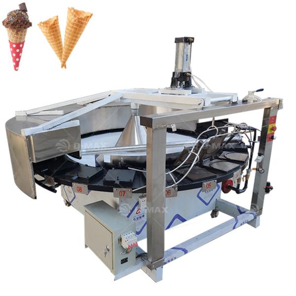 Waffle Egg Roll Maker Snack Making Machine for Icecream Wafer Stroopwafel Equipment