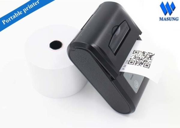 impressora térmica portátil móvel do recibo de 58mm 90mm/S no poder pleno