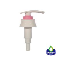33/410 OEM de plastique du double mur pp de tête de pompe de lotion pour le gel de douche de shampooing