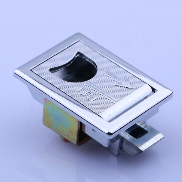 cabinet zinc alloy flush pull Handle Lock