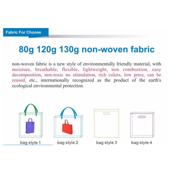 Good price of Non Woven Bag Made By Sewing Machine