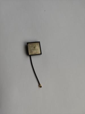 RF1.13 Cable GPS Chip Antenna , Dielectric Embedded IPX Antenna Customized