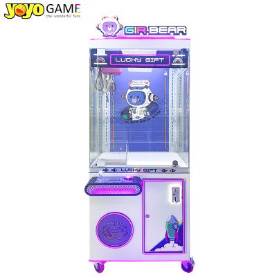 Máquina de grãos de garra Encontrar uma chave de moeda Operado Jogos Prêmio Vending Plush Toy boneca máquina com Acetador de contas Lucky Box