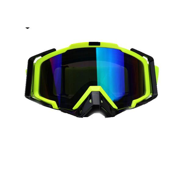 Motocross de alto impacto da resistência que compete óculos de proteção para conduzir a escalada