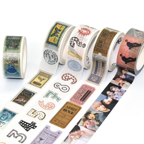 Single Sided Adhesive Autumn Style Japanese Washi Tapes