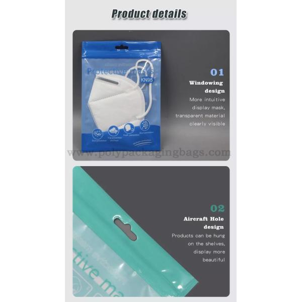 15*21cm Garment LDPE Plastic Packaging Bags With Window