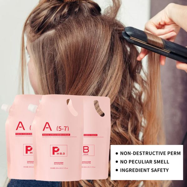 Professional Salon Hair Perm Cream Permanent Rebonding Hot Perm Cream OEM for Hair Curling