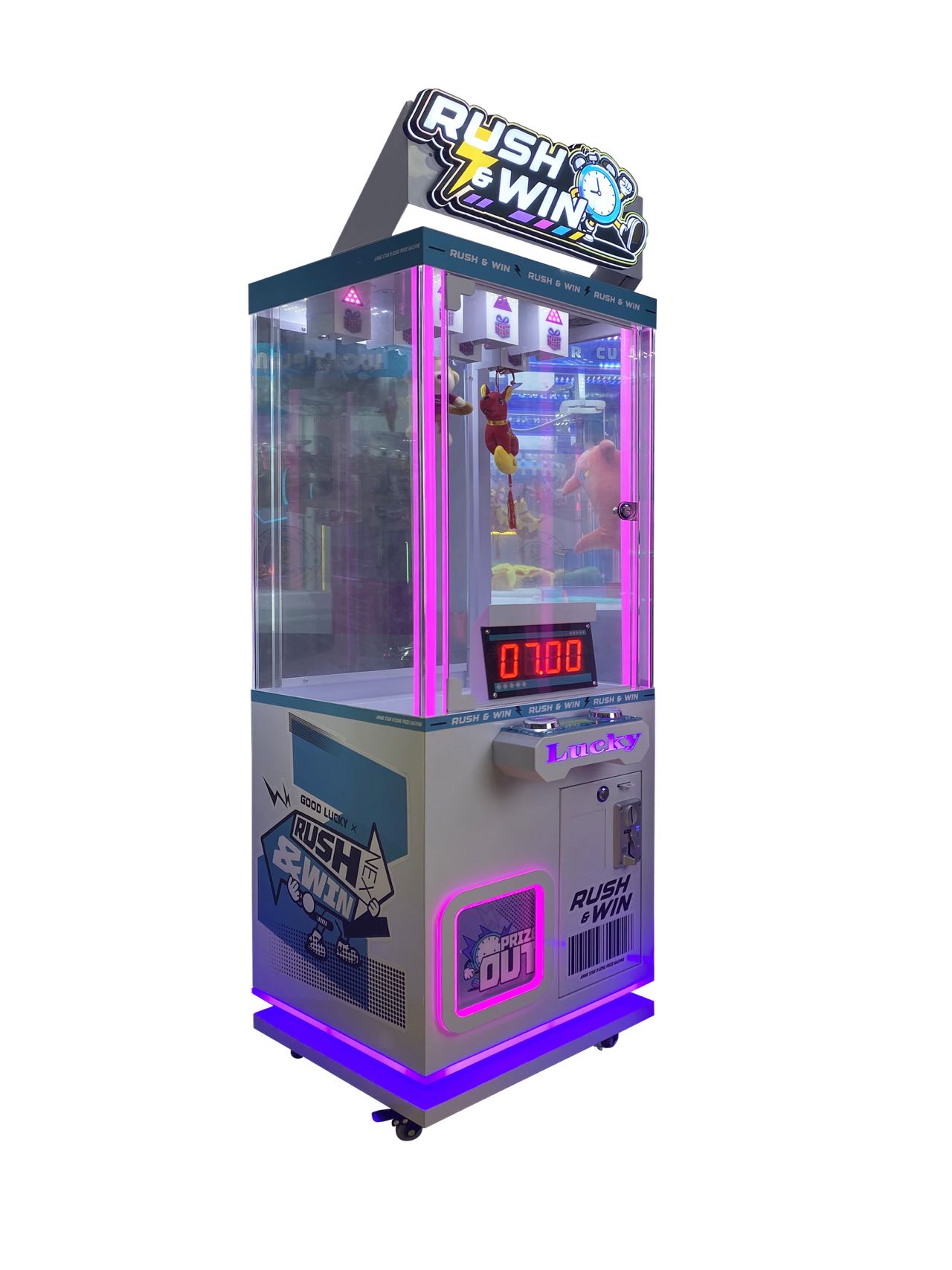 Magic Coin Claw Machine New 7‑Second Challenge, Two Models Same Price For Shopping Mall Arcade Entertainment