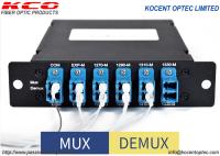 Tableau de connexions du multiplexeur 4CH CWDM de la fibre FTTH Dwdm de LC LGX modulaire