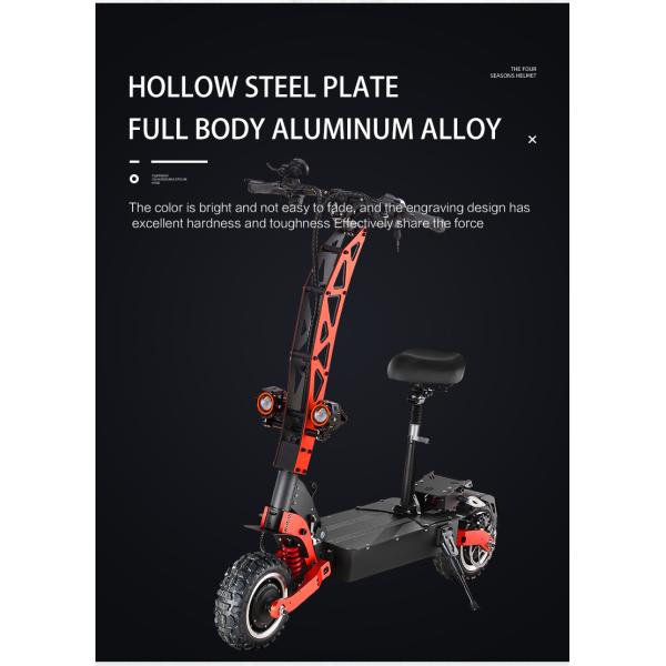 Fast Selling 5600W Scooter Max Speed 85KM/H Scooters for Adult in orange black color