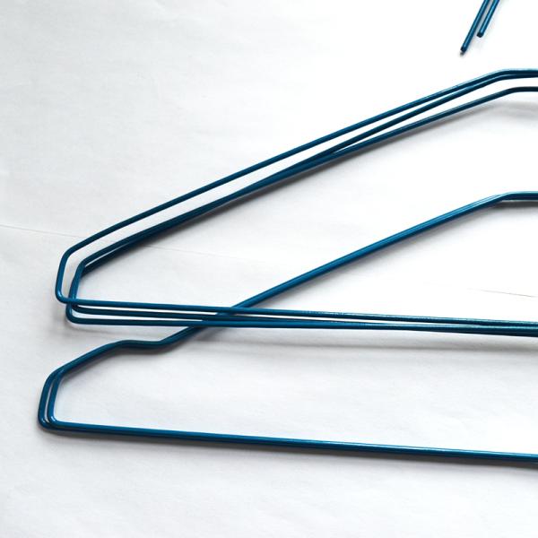 Dry Clean Anti Slip Steel 16 Inches Wire Suit Hangers