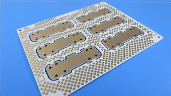 Rogers 6035 High Frequency PCB Built On Dual Layer 30mil Core With Immersion Gold for Power Dividers