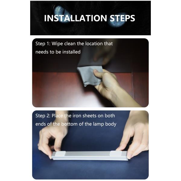 Lampes à bande de cuisine à LED 3W