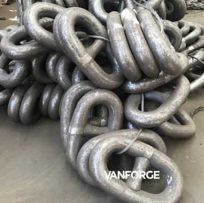 Marine Offshore Alloy Steel Offshore Mooring Chain Natural Color / Painted