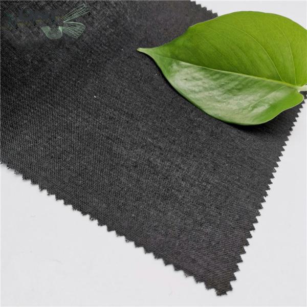 50m - 200m Length Hair Interlining Fabric Shrink Resistant For Suit