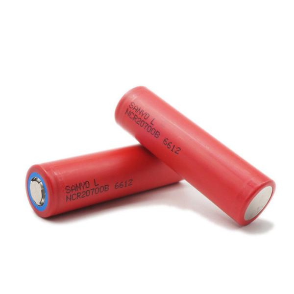 2017 new Authentic Sanyo NCR20700B 3.6V Cylinder li-ion battery 20700 4250mah high drain battery