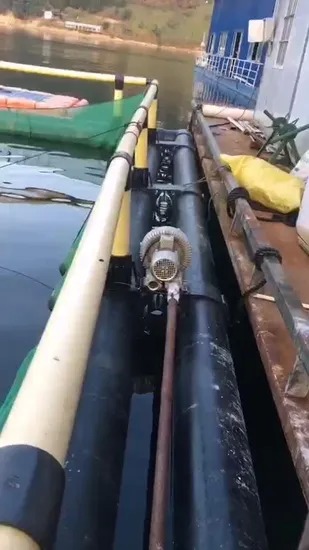 Square Fish Cage with HDPE Floating Pipe for Aquaculture Featuring 50-Year UV Resistance -60°C/+80°C Temperature Range and 50000 Ton Production Capacity