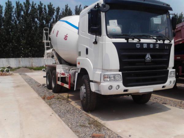 10cbm Customized Cement Mixer Truck , Advance Cement Truck With 6x4 320hp Chassis