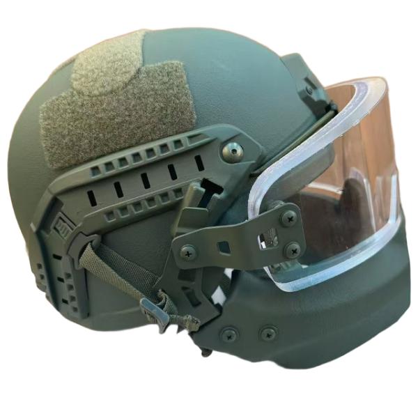 NIJ IIIA Ballistic Helmet UHMWPE Lightweight 2.8 kg