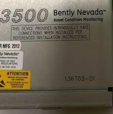 New and Original Bently Nevada Module 3500 50 136703-01 System Display in stock