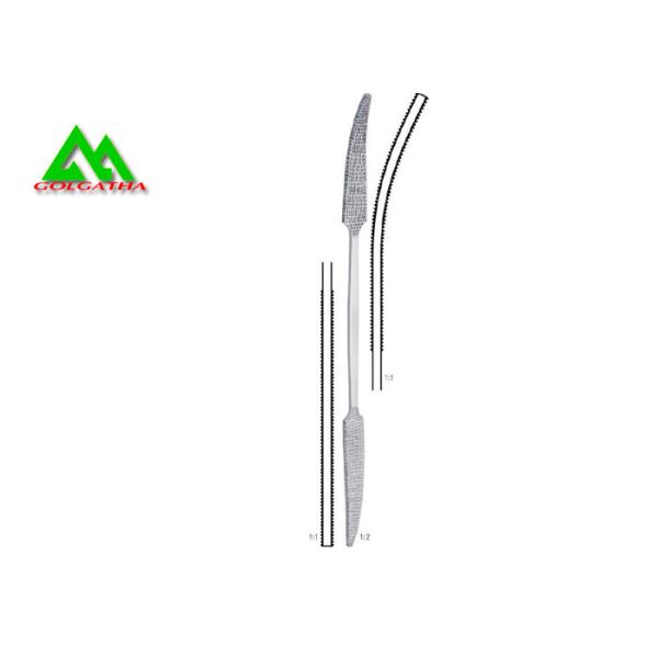 Professional Bone File Dental Instruments , General Medical Surgical Supplies