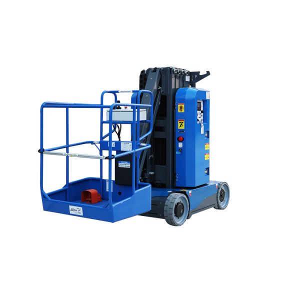 Gravel Terrain Electric Tracked Vertical Mast Lift Self Propelled 7m-10m Custom