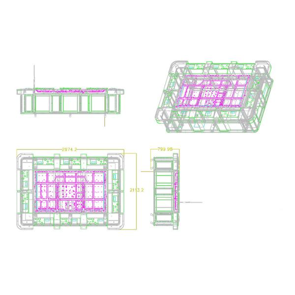 Casino Fish Gaming Machine Programmable 110V 86 98 Inch Jackpot
