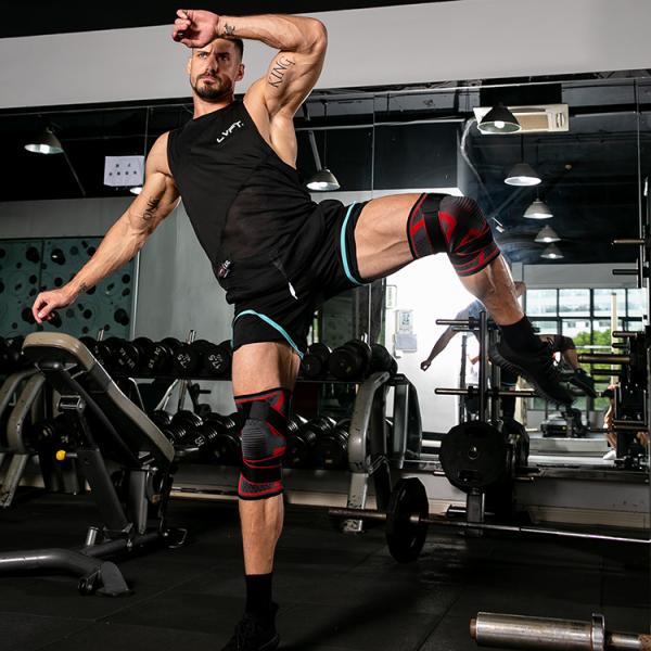 Hot Style Knee Compression Sleeve , knee Sleeve For Sport Protection