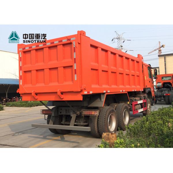 самосвал Синотрук Хово 6кс4 покрышки 20КБМ 13Р22.5 безламповый для Ганы в апельсине