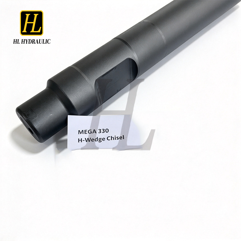 Mega330 Mega416  Wedge Chisel Moil Chisel Hydraulic Breaker Moil Type Chisel Wedge Point Chisel for Excavator Spare Parts