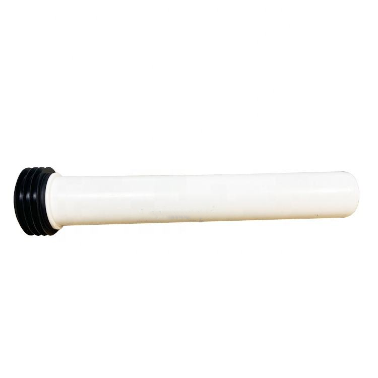 PP 300mm Toilet Pan Connector With Rubber Seal Ring For Concealed Water Tank Inlet Pipe