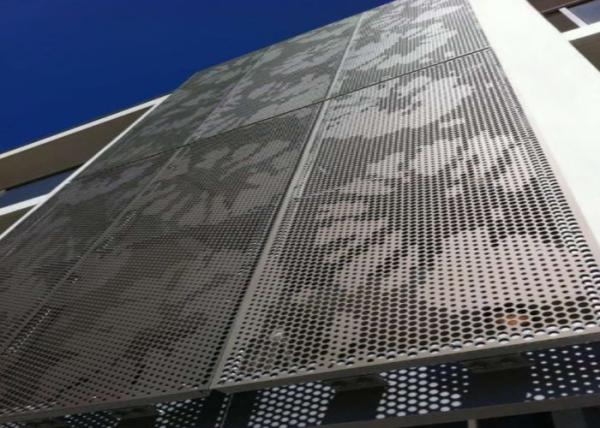 Beautiful Decorative Metal Panels Exterior , Decorative Steel Wall Panels ISO9001 Approved
