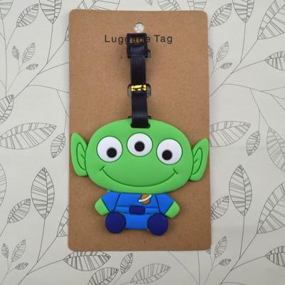 2018 Hot Product Kawaii Cutie Colorful Small Unicorn Luggage Tag For Decoration