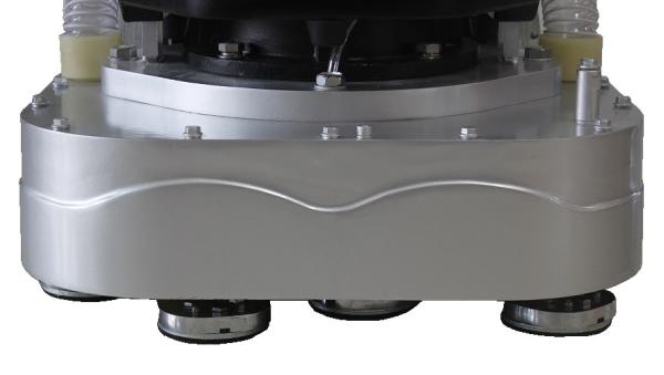 Unibody Gear Box Floor Grinding And Polishing Machine , Concrete Polishing Equipment