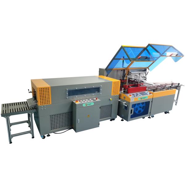 20KW L Bar Fully Automatic Shrink Wrapping Machine Tunnel