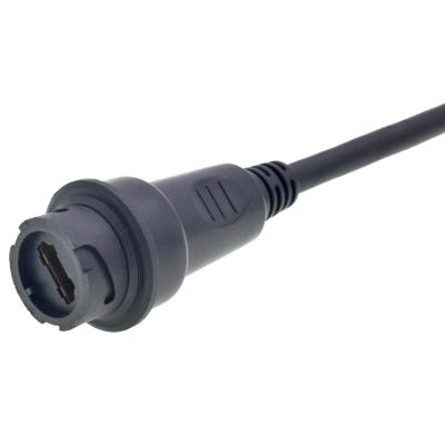 8-Pin Surface Mount Plastic Communication Cable Connectors Vga male To Female Cable