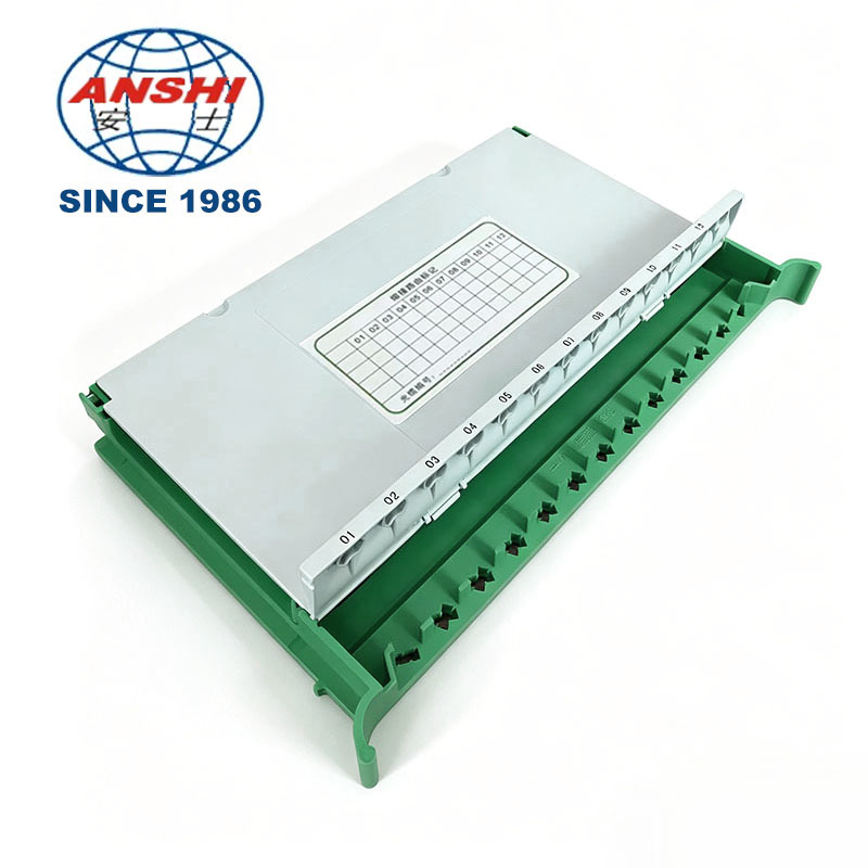 Factory Wholesale 12 Core 24 Core Fiber Direct Splice Tray Eco-Friendly ABS Telecom V3.0 ODF Integrated Fiber Splice Tray